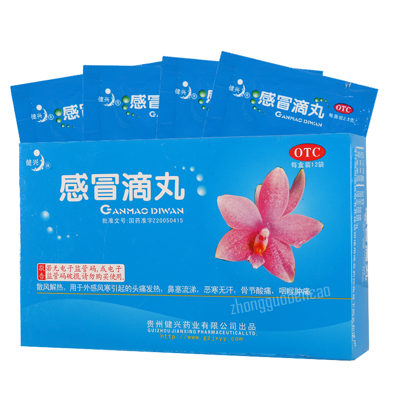 健兴感冒滴丸 Jianxing Ganmao Diwan Main image