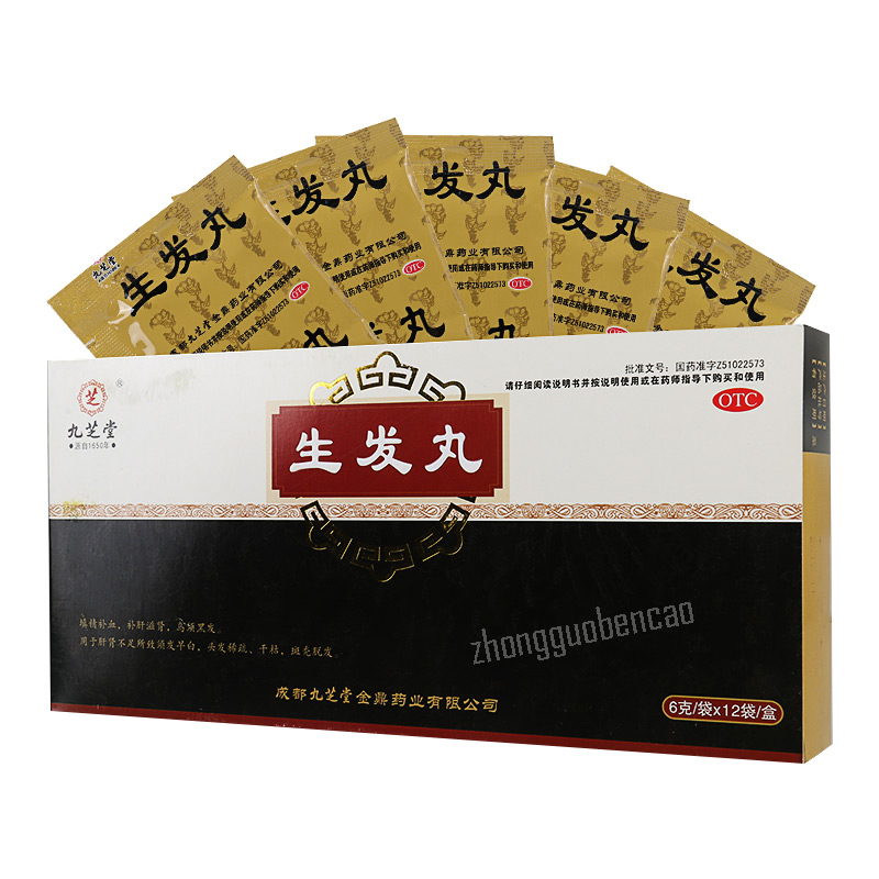 九芝堂生发丸 Jiuzhitang Shengfa Wan Main image