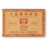 Yunnan Menghai 7562 TAETEA Dayi Tea Pu-erh Brick Tea Ripe Ecology Puer Tea 250g