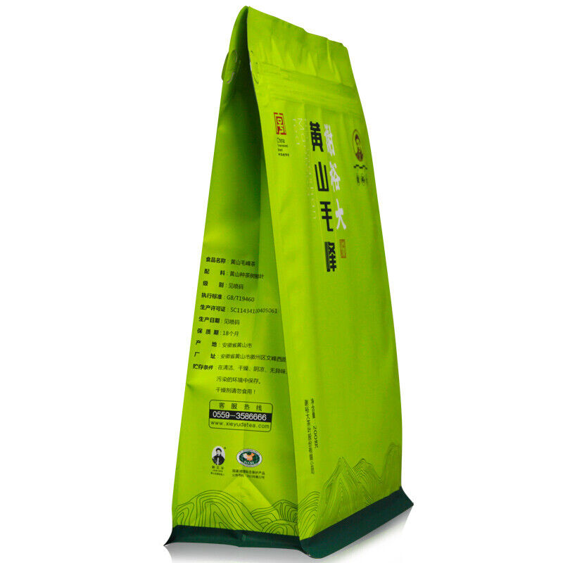 Chinese High Mountain Green Tea Xieyu Green Tea 谢裕大黄山毛峰绿茶茶叶传统古法实惠袋装 200g 高山云雾茶毛尖