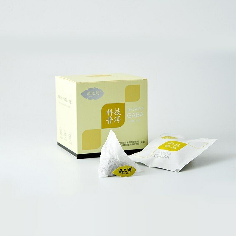 25 Pcs Yunnan Gaba Shen Puer Teabags Gabaron Tea Raw Puerh Teabags Calming Tea Secondary image
