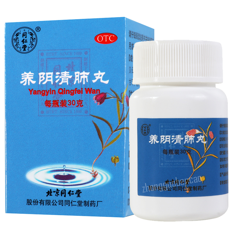 Tongrentang Yangyin Qingfei Wan 同仁堂养阴清肺丸 Secondary image