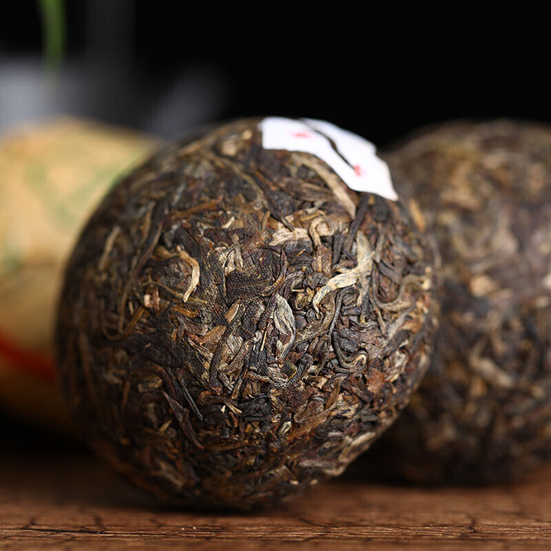 Yunnan Lin Cang Yinhao Puer Tuocha Sheng Pu-erh Tea RAW Bowl Tea Pu Er 500g Secondary image