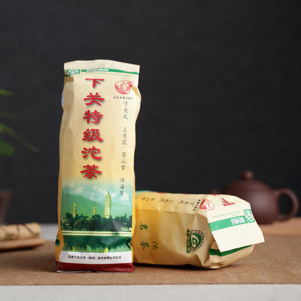 Xiaguan Te Ji Tuo Cha Original Pu-erh Tea Top-grade Puer Cha Green Tea 500g
