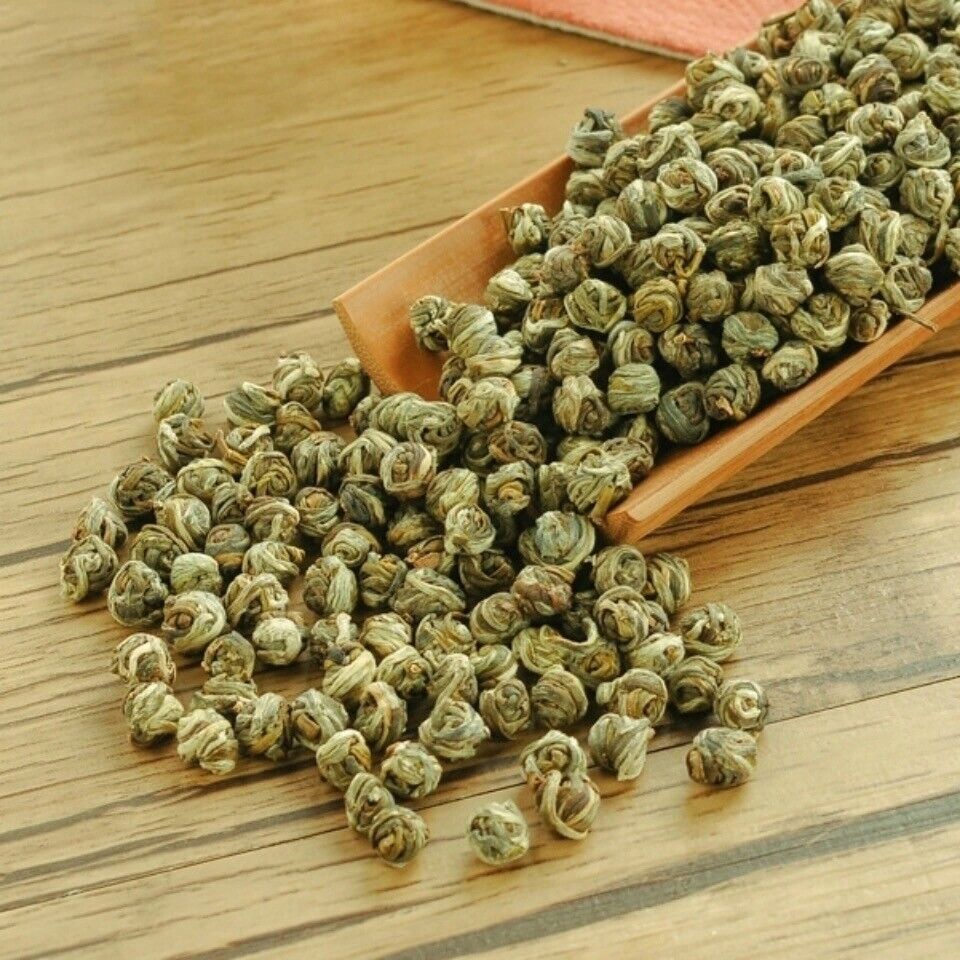 Premium Jasmine Dragon Pearl Ball Tea Puer King Chinese Flower Green Tea Secondary image