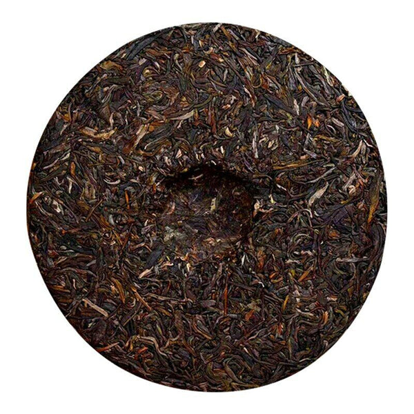 Haiwan Yi Dai Zong Shi Ripe Puer Tea Lao Tong Zhi Ancient Tree Puer Tea 357g