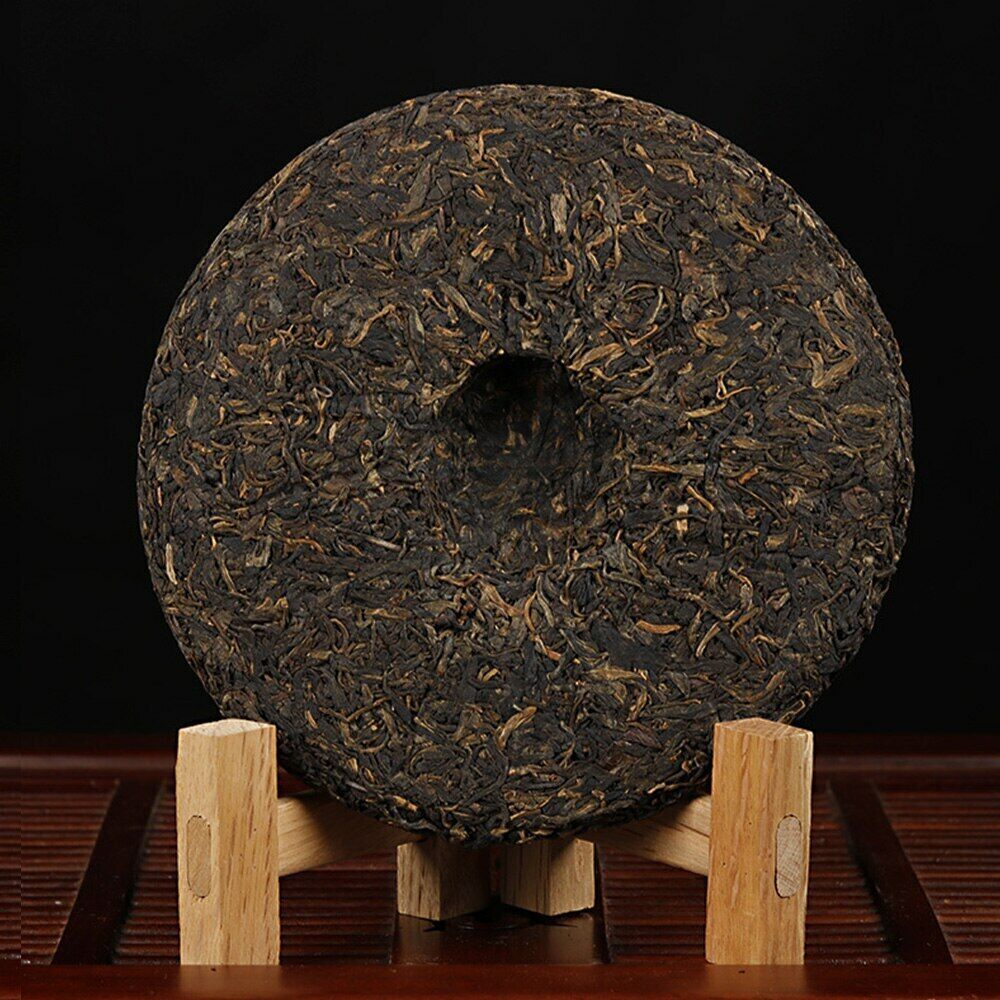 MengKu Rongshi Pollution-free Sheng Puerh Tea Mengku Hao Cha Puer Cake 400g Main image