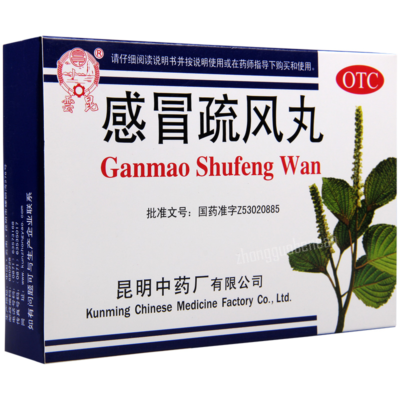 Yunkun Ganmao Shufeng Wan 云昆感冒疏风丸 Secondary image