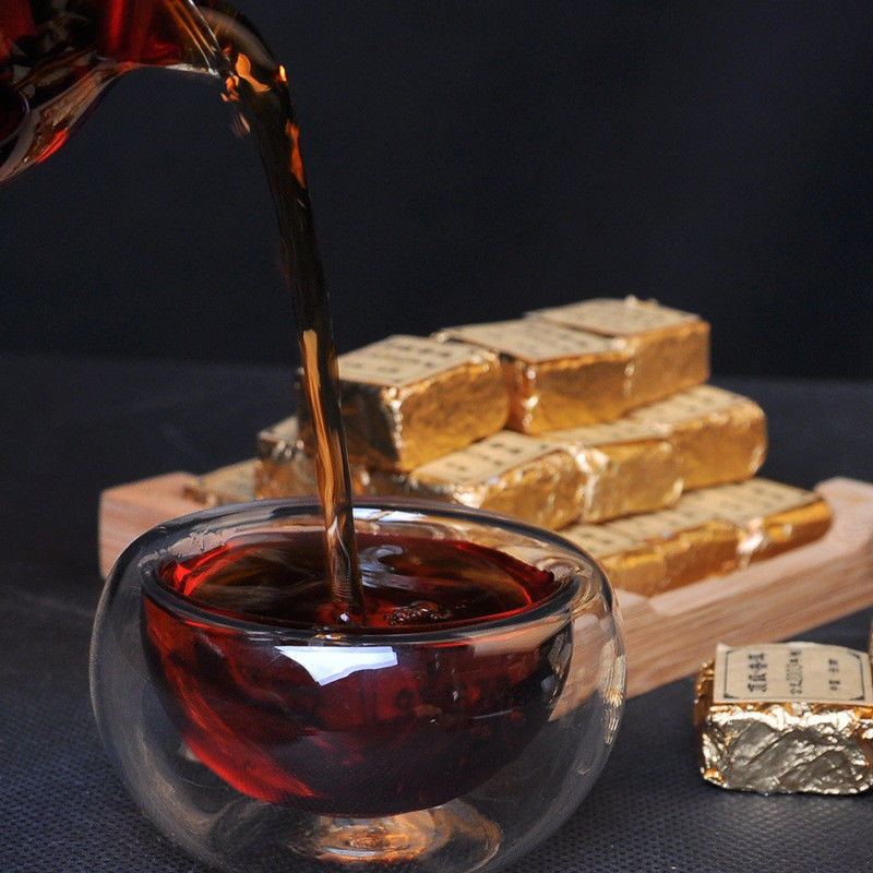 TemuTea 100g Puer tea health care pu er tea pu erh compressed pu'er brick organic