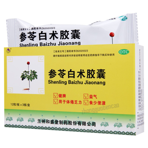 Heshengtang Shenling Baizhu Jiaonang和盛堂参苓白术胶囊