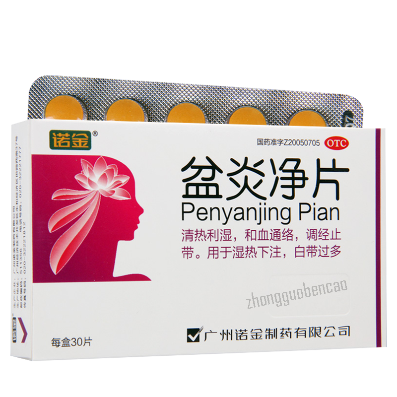 Nuojin Penyanjing Pian 诺金盆炎净片 Secondary image