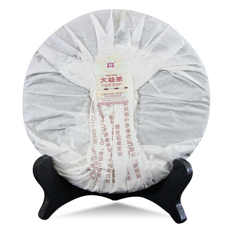 Pu'er Classical TAETEA 8592 Pu-erh Tea Cake Ecology Ripe Puer Ancient Tree 357g