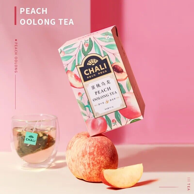 Fruit Tea Peach Oolong Tea Hot Cold Brew Tea 3g*15bags 茶里蜜桃乌龙茶 花果茶 水果茶 白桃乌龙茶叶冷泡茶