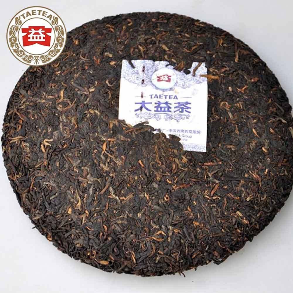 yr TAETEA Puerh Yuan Ripe Pu'er High Quality Shu Pu-erh Tea 357 g Secondary image
