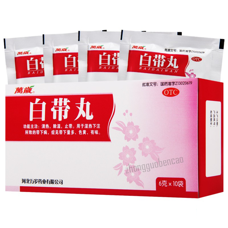 Wansui Baidai Wan 万岁白带丸 Secondary image