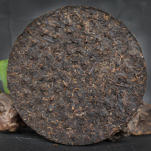 Ripe Pu-erh Tea Big Snow Shang Pin Golden Ribbon Yunnan Xiaguan Puer 357g