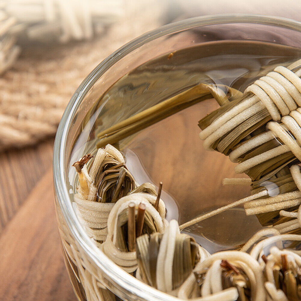 dengxincao natural health herb tea about 100 pieces 50g 灯心草100个手工灯芯球 广东凉水煲汤 清热利尿