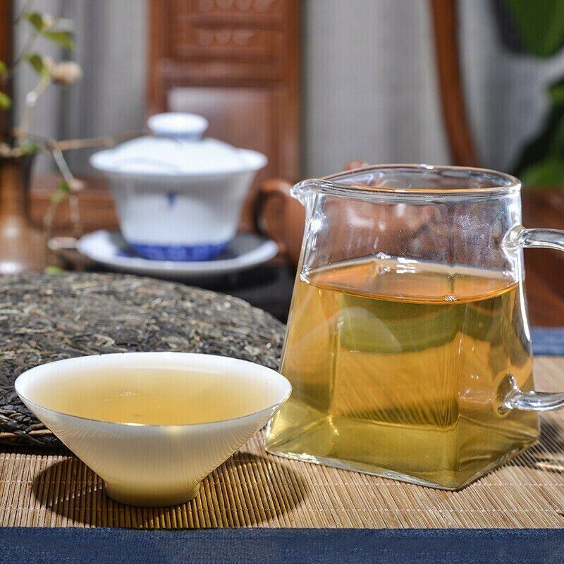 Mengku YUE CHEN YUE XIANG Cha Tea Qizi Bing Puerh Tea YunNan Cha Pu-erh Tea 357g