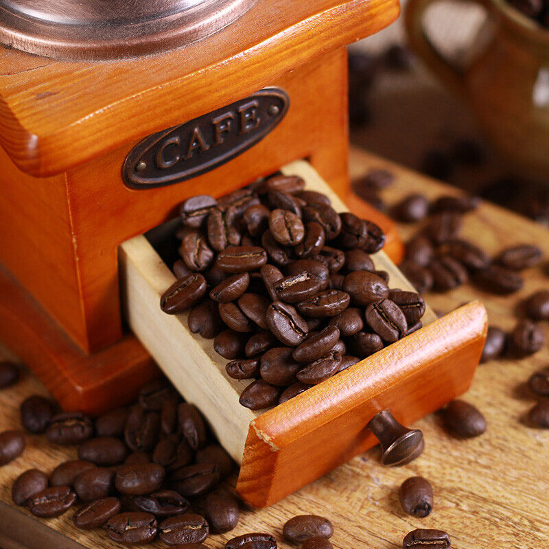 Roasted Arabica Coffee Beans Baking Charcoal Medium Deep Roast Coffee Beans 500g Main image