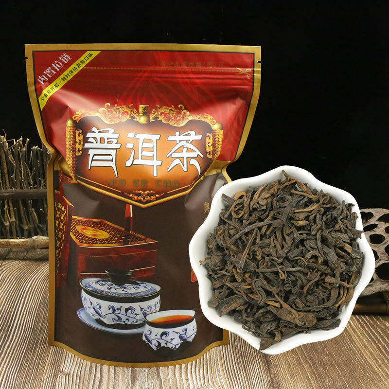 Ripe Puer China Yunnan Shu Pu Erh Chinese Pu-erh Loose Leaf Healthy Tea Year Secondary image