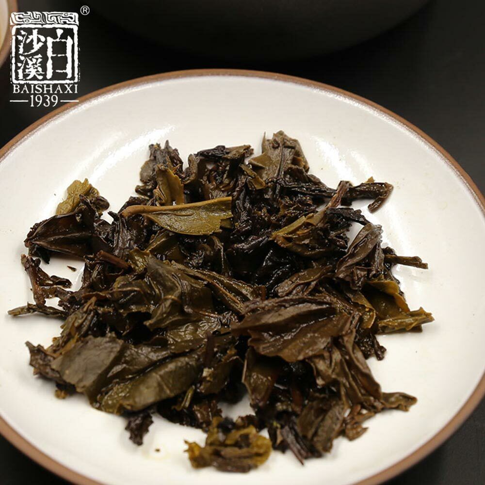 Tea Baishaxi Classic 1953 Fucha Dark Tea Top-grade Yu Pin Fu Tea Brick 318g