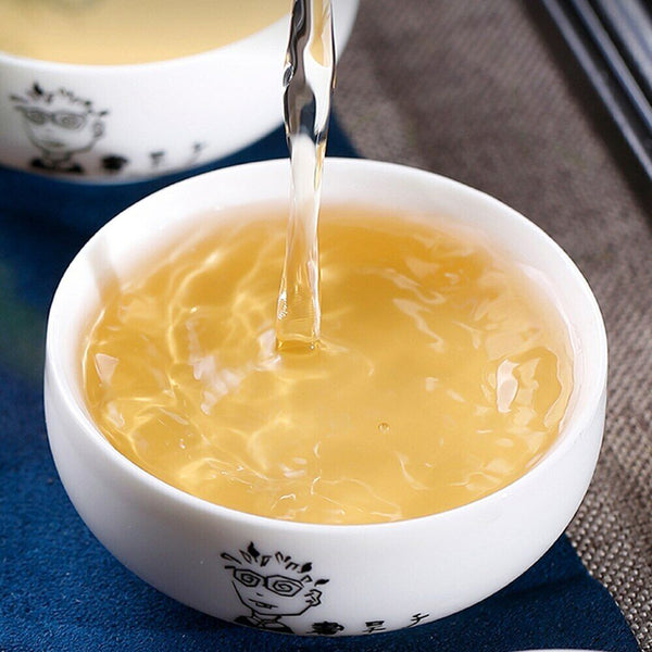 Cha Pu'er Tea Spring Dawn Puer Jingmai Mountain Orchid Scent Ancient Tree 357g