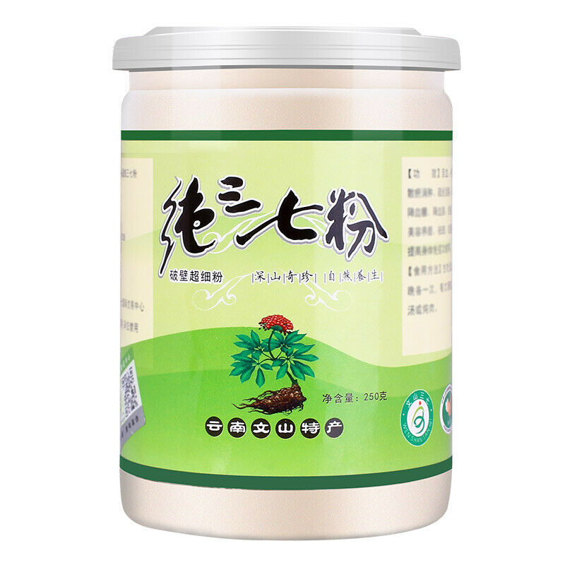 Chun San Qi Fen Po Bi Chao Xi Fen San Qi Fen 纯三七粉破壁超细粉云南文山特产三七粉250g/500g Secondary image