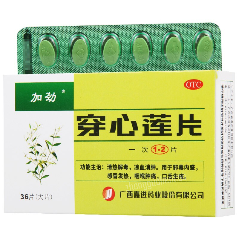 加劲穿心莲片 Jiajin Chuanxinlian Pian Main image