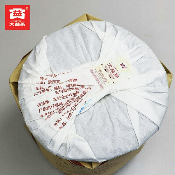 1901 Shu Puer Tea  TAETEA Ripe Puerh Chinese Tea 7452 Chi Tse Beeng 357g