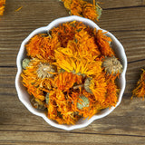 Chinese Marigold Tea Ecology Calendula Officinalis Tea Female Flower Herbal Tea