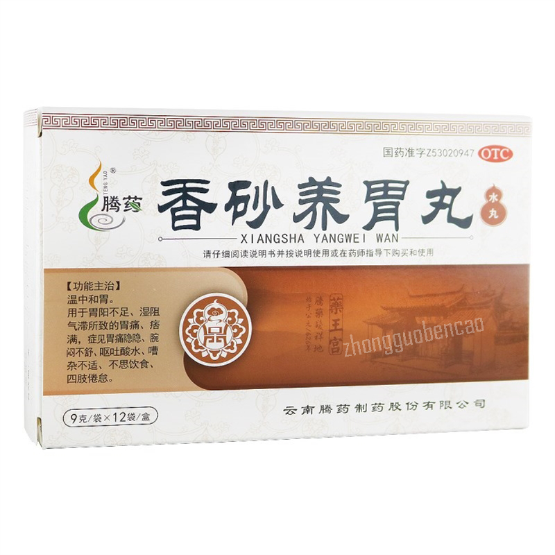 Tengyao Xiangsha Yangwei Wan 腾药香砂养胃丸 Secondary image