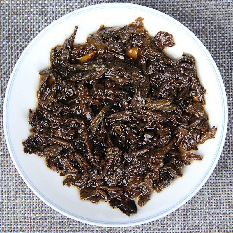 Top-grade Island Old Tree Puer Tea Arbor Fragrant Tea Brick 500g Aged Ripe Puerh