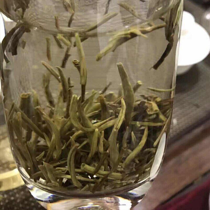 300g Premium Silver Needle White Tea Cake Chinese Organic Bai Hao Yin Zhen Tea