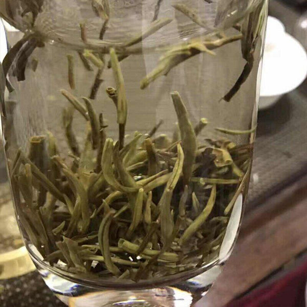 300g Premium Silver Needle White Tea Cake Chinese Organic Bai Hao Yin Zhen Tea