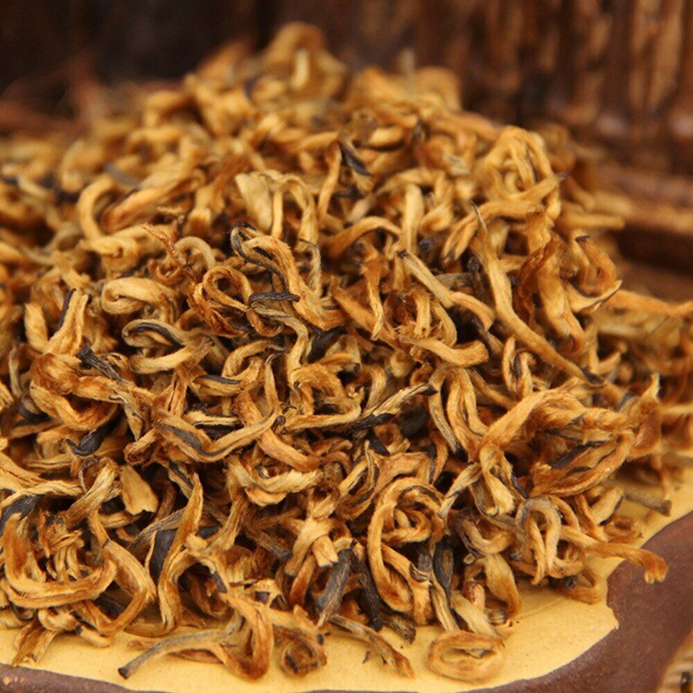 Honey Fragrant Golden Bud Black Tea Dian Hong Black Chinese Tea Red Tea 100g/box Secondary image