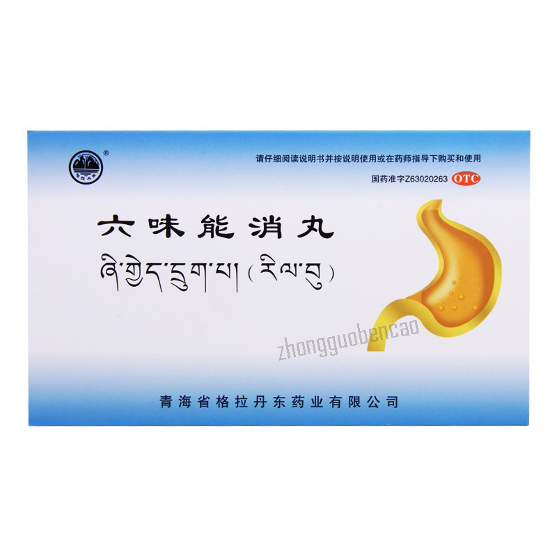 Geladandong Liuwei Nengxiao Wan 格拉丹东六味能消丸 Main image