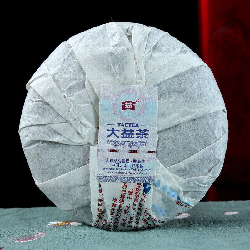 Wu Zi Deng Ke Ripe Puer Tea Menghai Dayi Ripe Pu-erh Tea Cake150g Main image