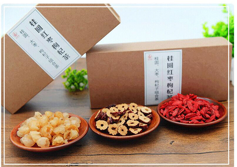 Tea Drink Dried Assorted Herbal Tea A Mixed  Longan+Jujube+Lycii Herbal Tea Bags
