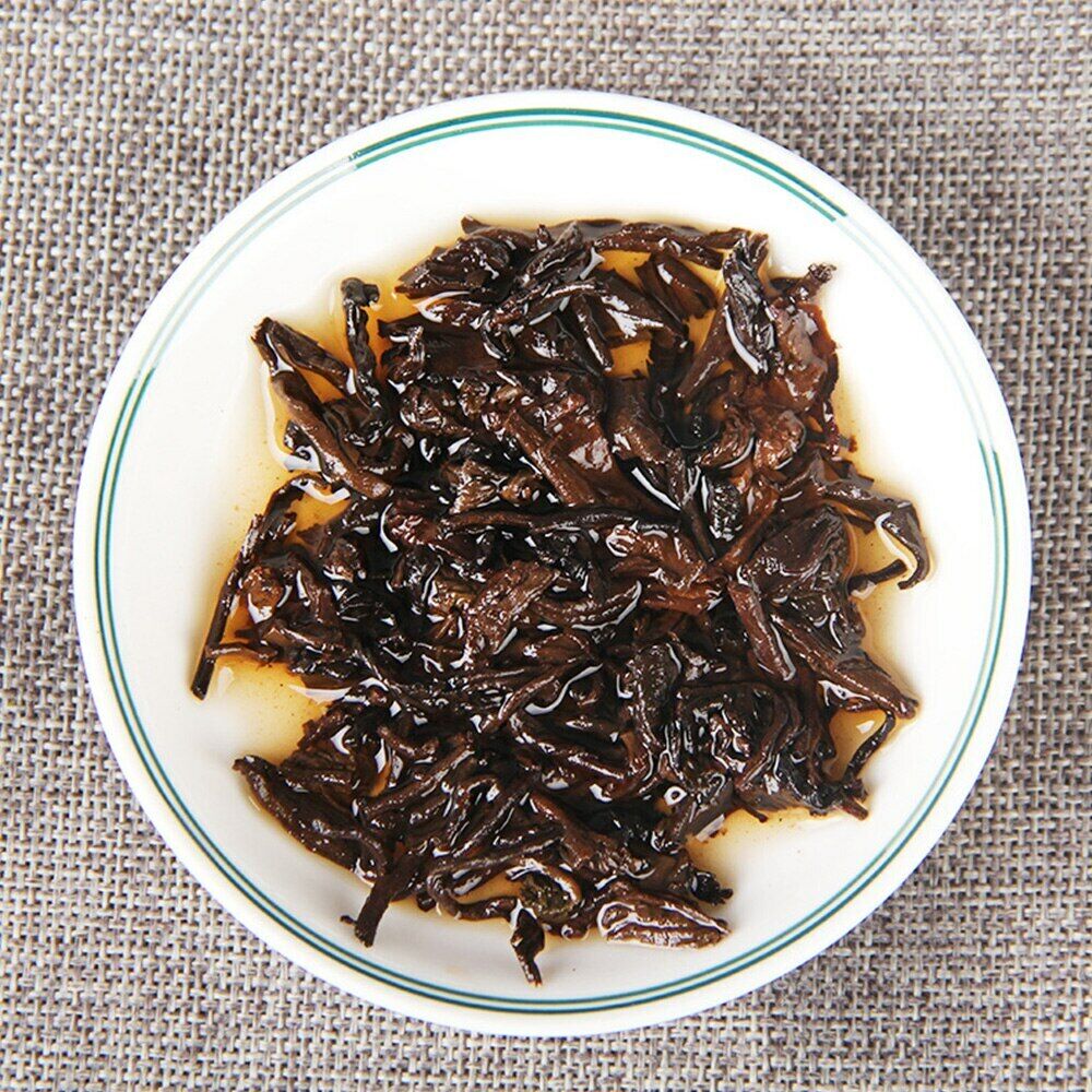 Premium Old Tree Ripe Puer Menghai Old Banzhang Ripe Pu-erh Tea 357g