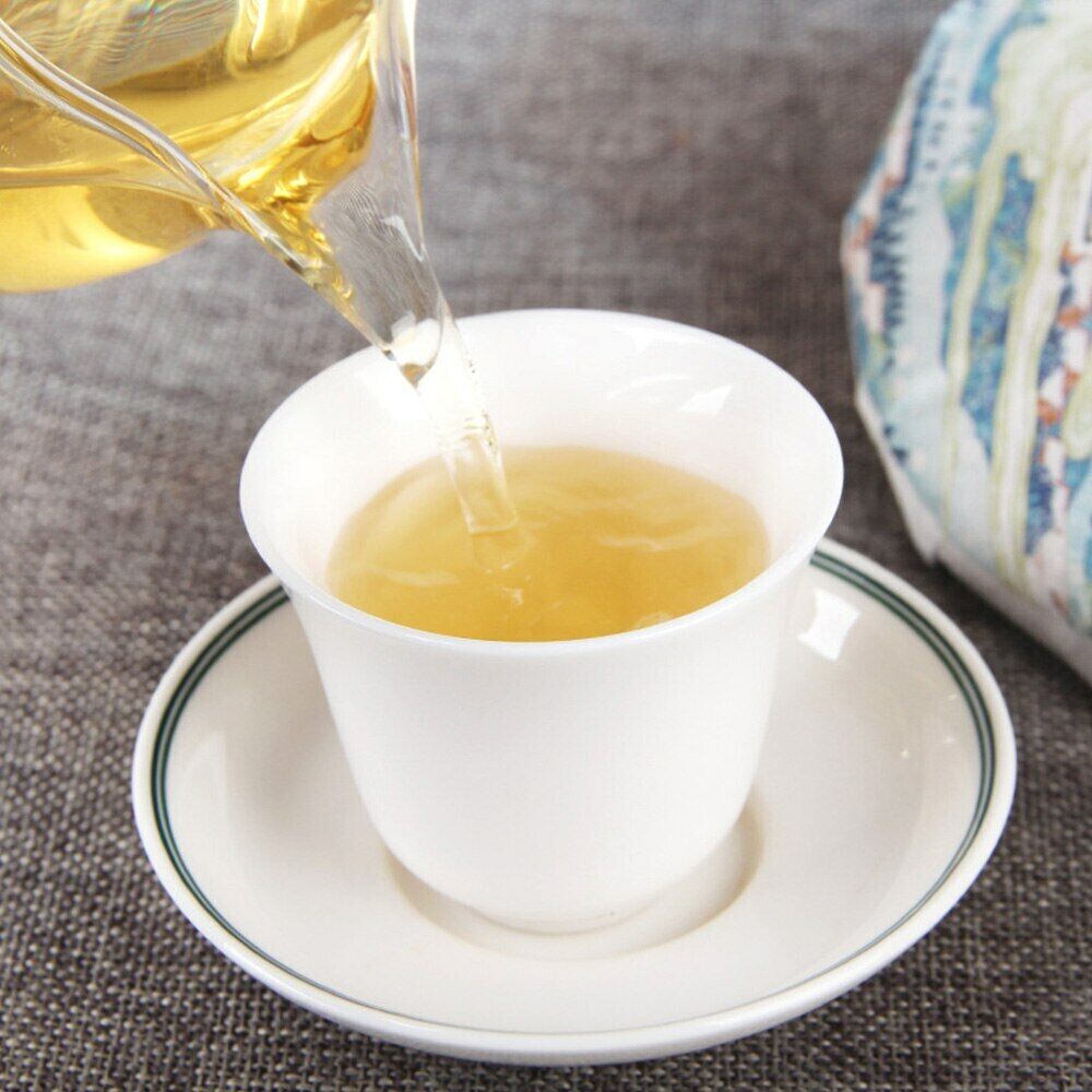 2020 Golden White Sheng Puer Tea Cloud-like White Beauty Cha Puerh Tea 357g