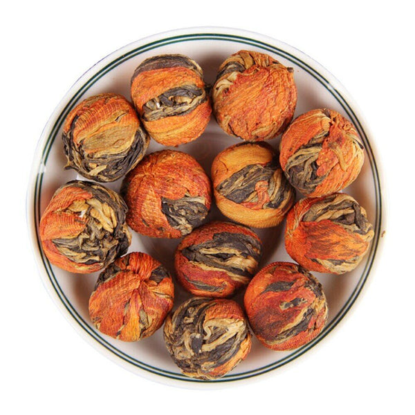 Feng Qing Dian Hong Lily Hydrangea Ball Tea Yunnan Dian Hong Black Tea 100g