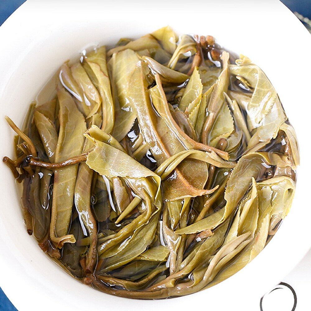 Cha Pu'er Tea Spring Dawn Puer Jingmai Mountain Orchid Scent Ancient Tree 357g