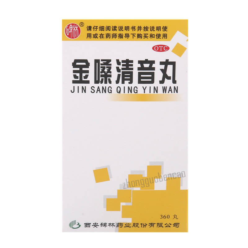 Bei Lin Jin Sang Qing Yin Wan 碑林金嗓清音丸养阴清肺化痰利咽咽喉肿痛 Main image