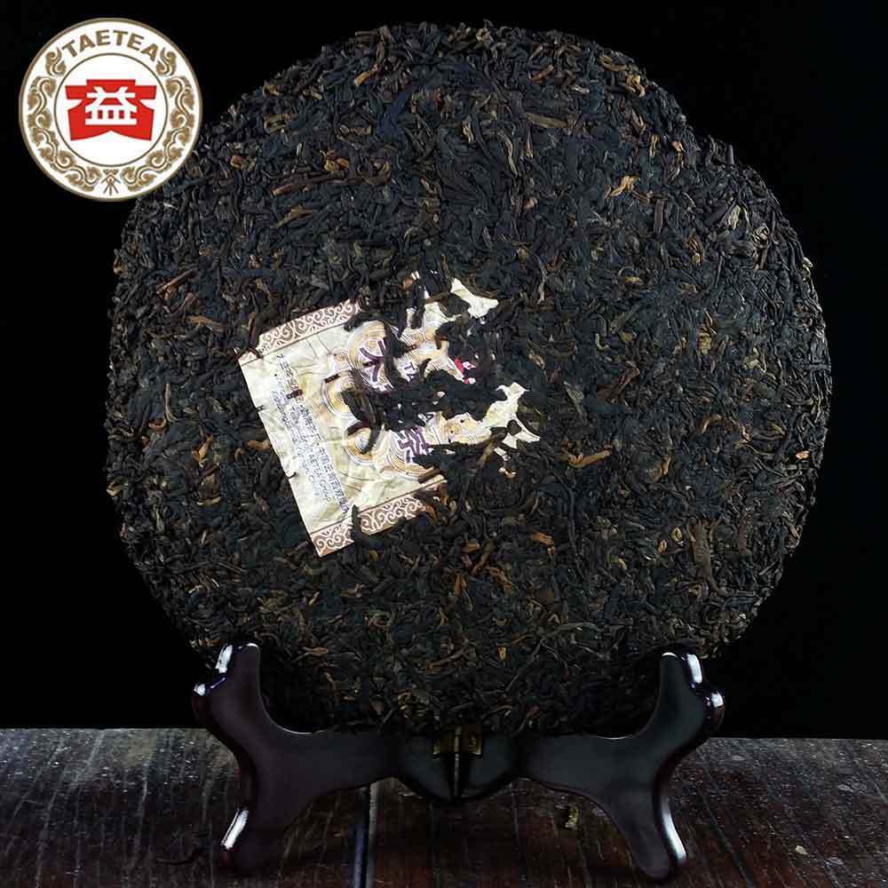 Ripe Puer Tea 100% Authentic TAETEA Pu'er 7592 Puerh Cake Ancient Tree 357g Main image