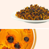 Tongrentang Dried Coreopsis Tinctoria Tea Kunlunxueju New Herbal Flower Tea 50g