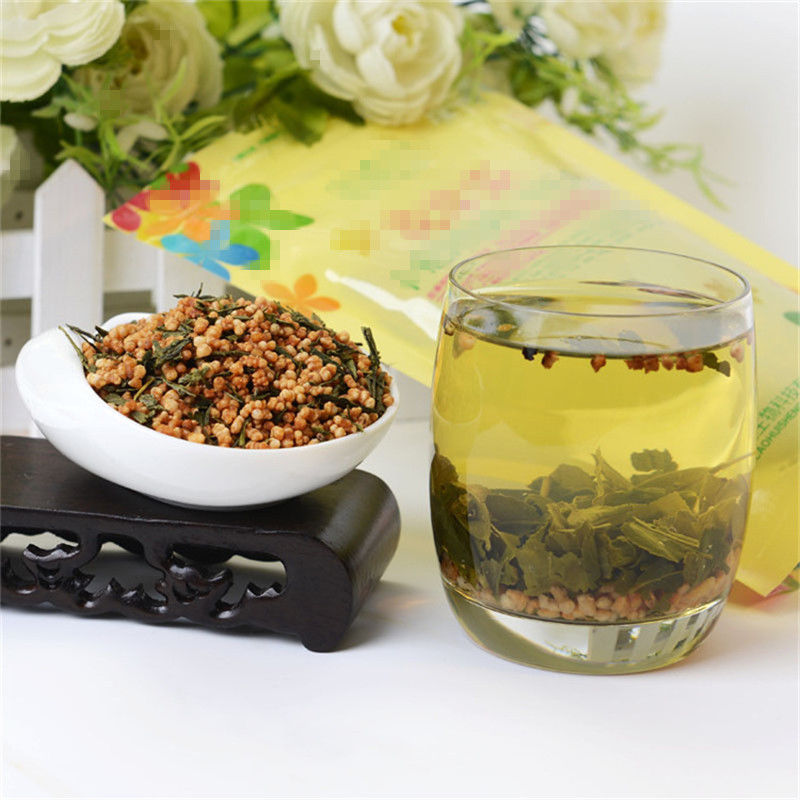 100g Premium Brown Rice Green Tea Genmaicha Sencha with The Rice Secondary image