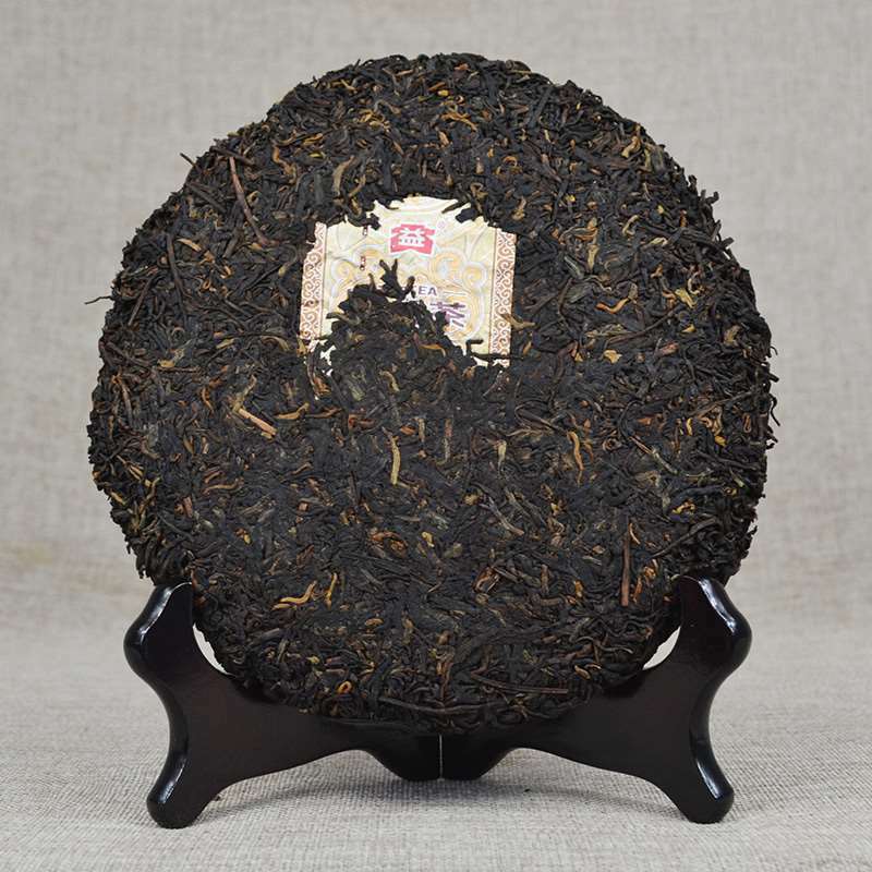 Ancient Tree Pu Erh Hui Zi Yun Yunnan Menghai Tea TAETEA Ripe Puer Tea 357g Main image