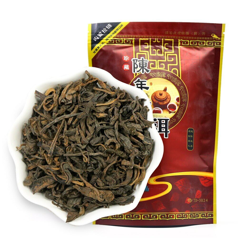 Ripe Puer China Yunnan Shu Pu Erh Chinese Pu-erh Loose Leaf Healthy Tea Year Secondary image