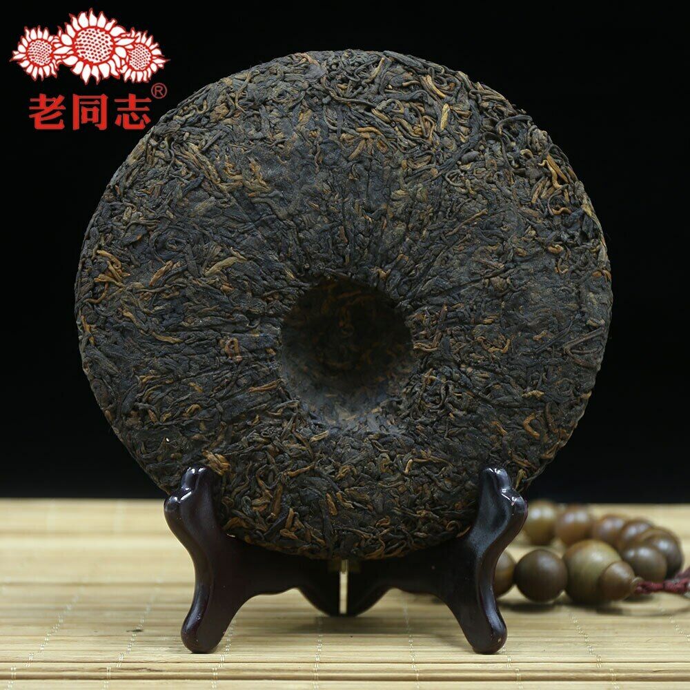 Yunnan Pu Erh Tea Haiwan Shu Puer Badashan The Second Batch Ripe Puer 357g Main image