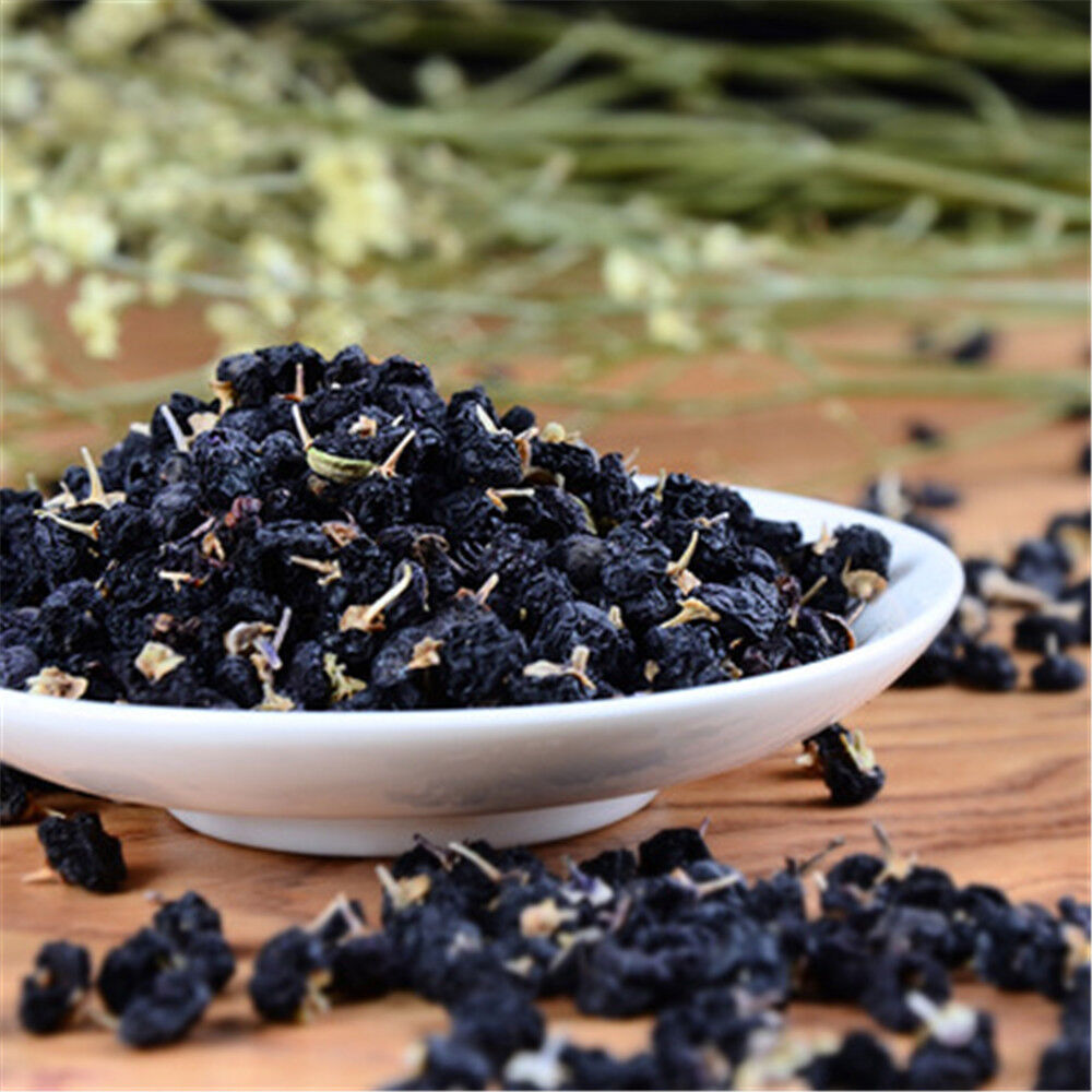 High Quality Chinese Black Goji Berries Lycium Wolfberry Kidney Sex Wild Organic Main image